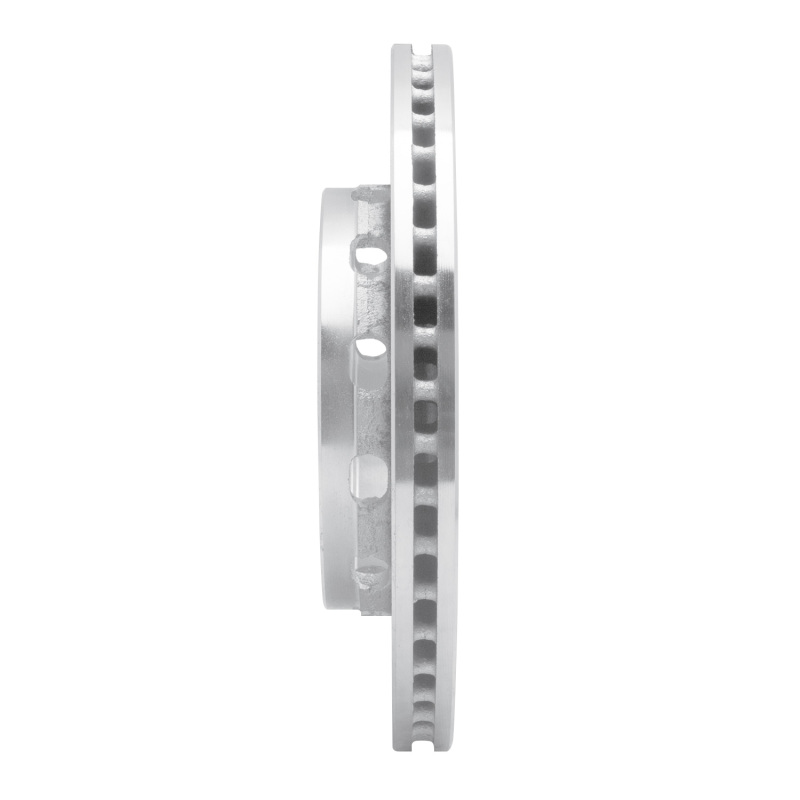 Kia Spectra Brake Rotor (1) - Front Right - R1 Concepts - Drilled & Slotted - Silver - `94-`00